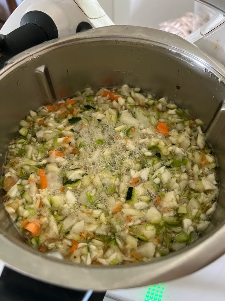 Schnelle Gemüsesuppe